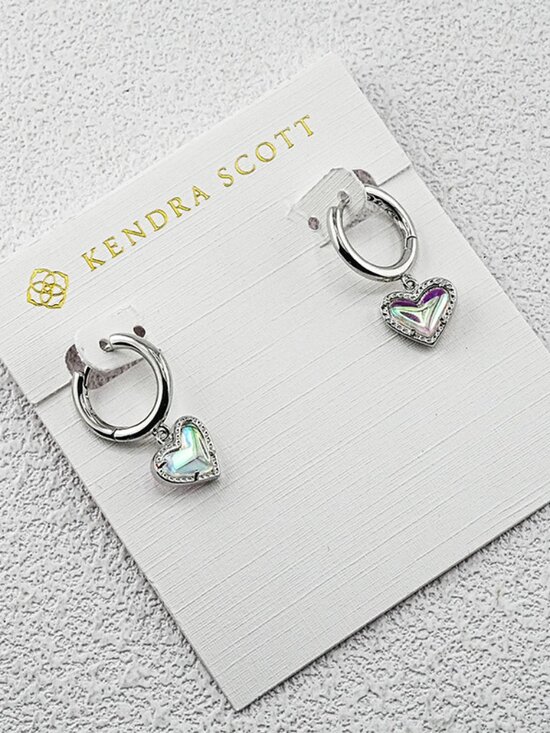 Kendra Scott Jewelry - Kendra Scott Heart Crystal Spike Earrings